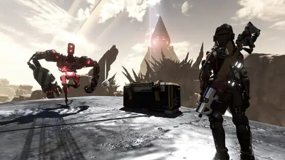 Esto contiene una imagen de juego de: Captura de pantalla de ReCore: Definitive Edition