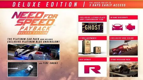 Hier ist ein Gameplay-Bild des Spiels:Screenshot von Need for Speed: Payback - Deluxe Edition