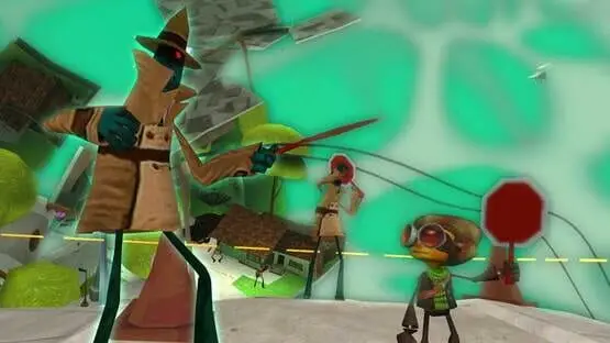 Hier ist ein Gameplay-Bild des Spiels:Screenshot von Psychonauts