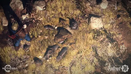 Это содержит изображение игрового процесса игры:Скриншот Fallout 76