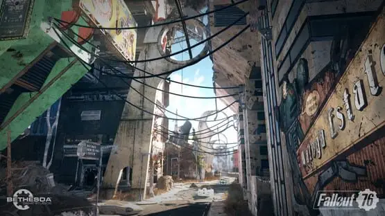Это содержит изображение игрового процесса игры:Скриншот Fallout 76