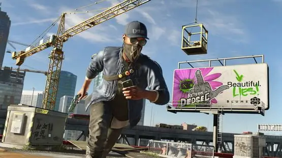 Esto contiene una imagen de juego de: Captura de pantalla de Watch Dogs 2