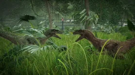 Hier ist ein Gameplay-Bild des Spiels:Screenshot von Jurassic World Evolution