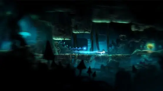 This contains a gameplay image of the game: Screenshot of Ori and the Blind Forest: Definitive Edition