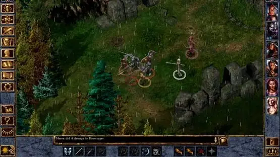 次のゲームプレイ画像を含みます: 画像のスクリーンショット Baldur's Gate: Enhanced Edition