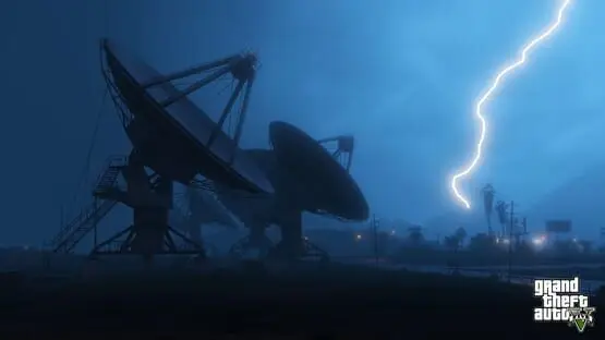 This contains a gameplay image of the game: Screenshot of Grand Theft Auto V