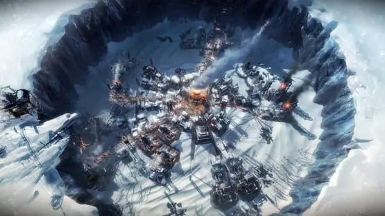 Esto contiene una imagen de juego de: Captura de pantalla de Frostpunk