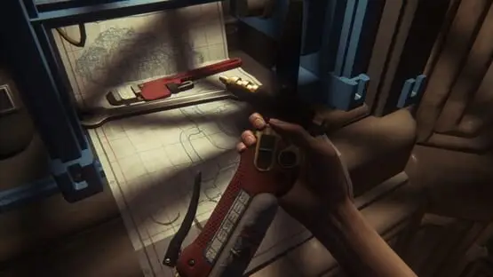 Esto contiene una imagen de juego de: Captura de pantalla de Alien: Isolation