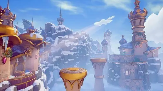 This contains a gameplay image of the game: Screenshot of Spyro Reignited Trilogy