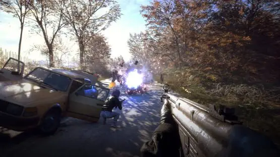 This contains a gameplay image of the game: Screenshot of Generation Zero