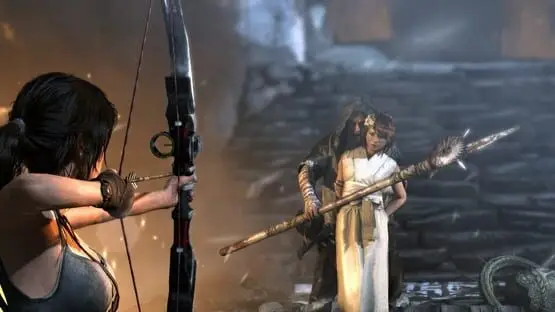 Esto contiene una imagen de juego de: Captura de pantalla de Tomb Raider: Definitive Edition