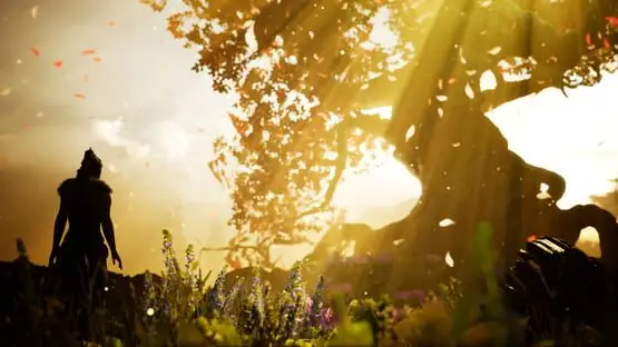 Hier ist ein Gameplay-Bild des Spiels:Screenshot von Hellblade: Senua's Sacrifice