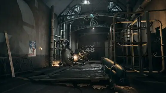 Ceci contient une image de gameplay du jeu : Capture d'écran de Atomic Heart