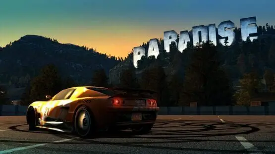 Ceci contient une image de gameplay du jeu : Capture d'écran de Burnout Paradise Remastered
