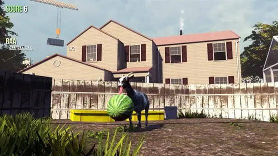 Esto contiene una imagen de juego de: Captura de pantalla de 1 - Goat Simulator