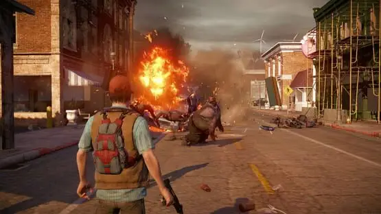 This contains a gameplay image of the game: Screenshot of State of Decay: Year-One Survival Edition