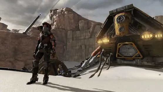 Esto contiene una imagen de juego de: Captura de pantalla de ReCore: Definitive Edition