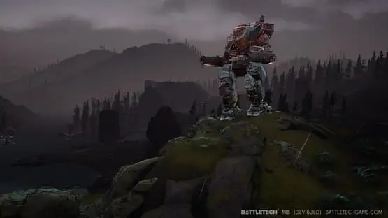 This contains a gameplay image of the game: Screenshot of BattleTech