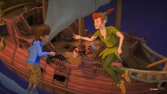 Hier ist ein Gameplay-Bild des Spiels:Screenshot von Disneyland Adventures
