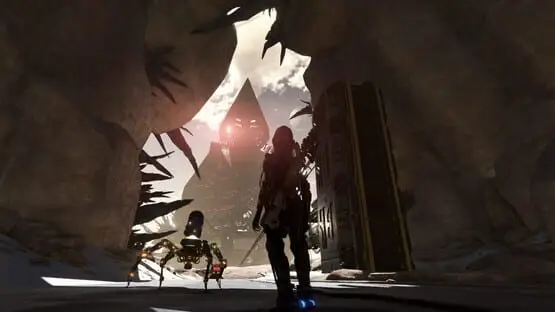 Esto contiene una imagen de juego de: Captura de pantalla de ReCore: Definitive Edition