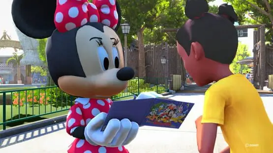 Hier ist ein Gameplay-Bild des Spiels:Screenshot von Disneyland Adventures