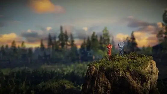 Ceci contient une image de gameplay du jeu : Capture d'écran de Unravel Two