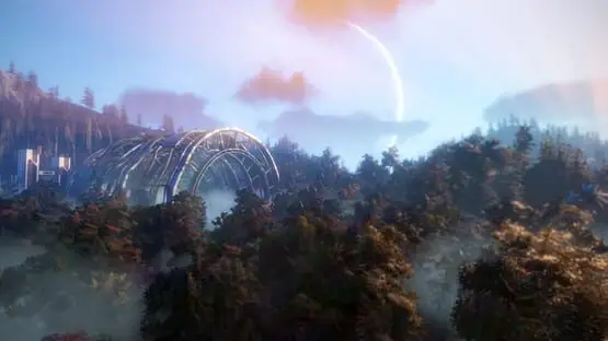 This contains a gameplay image of the game: Screenshot of Edge of Eternity