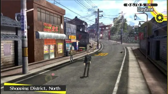 This contains a gameplay image of the game: Screenshot of Persona 4 Golden