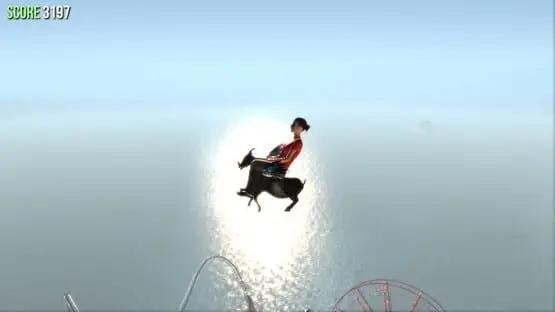 Esto contiene una imagen de juego de: Captura de pantalla de 4 - Goat Simulator