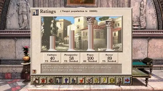 Hier ist ein Gameplay-Bild des Spiels:Screenshot von 1 - Caesar III