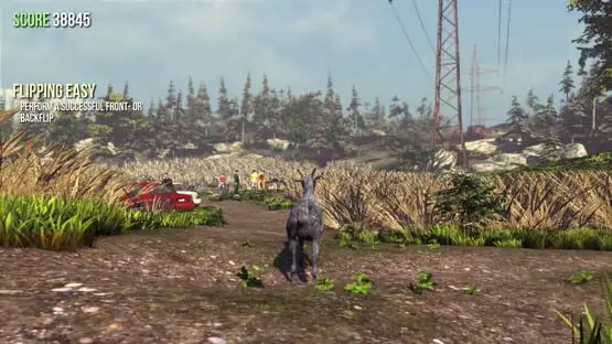 Esto contiene una imagen de juego de: Captura de pantalla de 3 - Goat Simulator