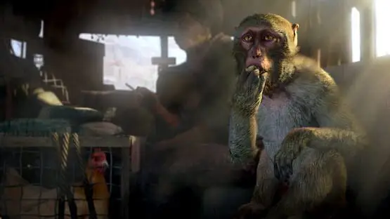 This contains a gameplay image of the game: Screenshot of Far Cry 4