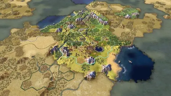 Esto contiene una imagen de juego de: Captura de pantalla de Sid Meier's Civilization VI