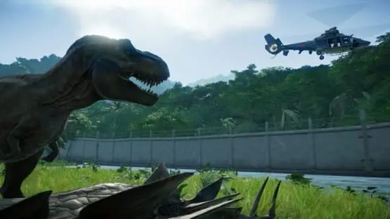 Hier ist ein Gameplay-Bild des Spiels:Screenshot von Jurassic World Evolution