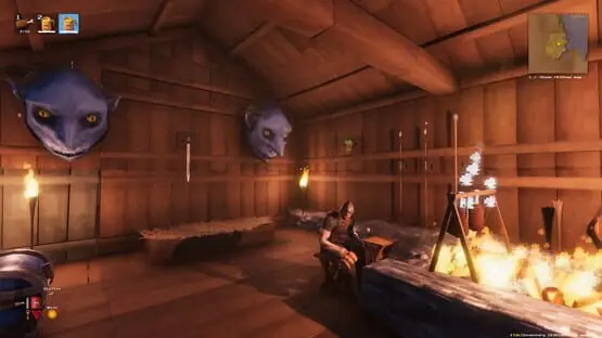 Isso contém uma imagem de jogabilidade do jogo:Captura de tela de Valheim