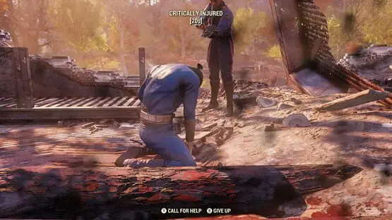 Это содержит изображение игрового процесса игры:Скриншот Fallout 76