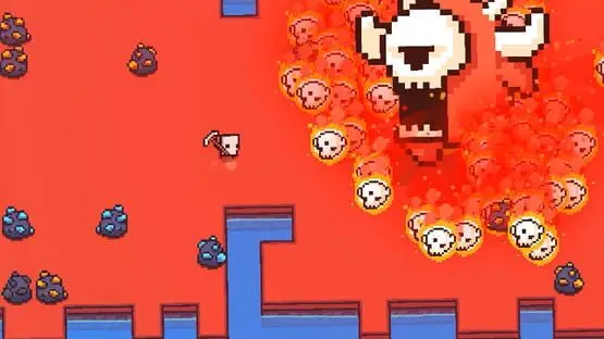 Isso contém uma imagem de jogabilidade do jogo:Captura de tela de Forager
