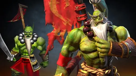 This contains a gameplay image of the game: Screenshot of Warcraft III: Reforged