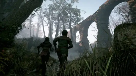 This contains a gameplay image of the game: Screenshot of A Plague Tale: Innocence