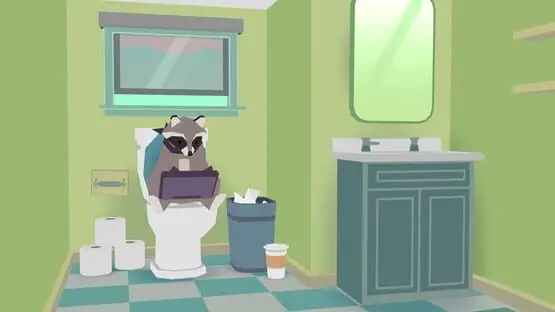 This contains a gameplay image of the game: Screenshot of Donut County