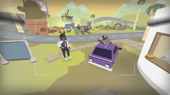 This contains a gameplay image of the game: Screenshot of Donut County