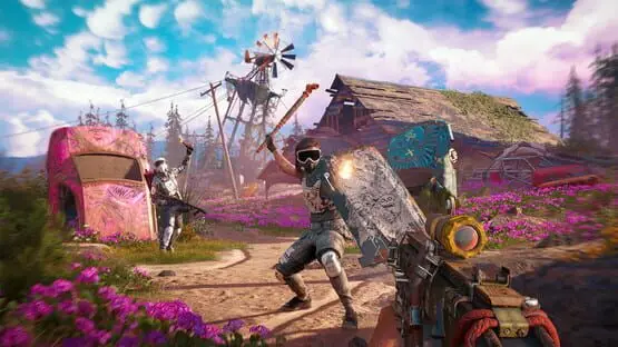 Isso contém uma imagem de jogabilidade do jogo:Captura de tela de 4 - Far Cry New Dawn