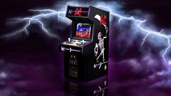 This contains a gameplay image of the game: Screenshot of Killer Instinct Classic