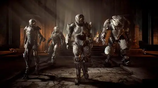 This contains a gameplay image of the game: Screenshot of Anthem: Legion of Dawn Edition