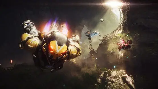 This contains a gameplay image of the game: Screenshot of Anthem: Legion of Dawn Edition