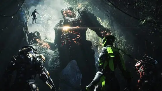 This contains a gameplay image of the game: Screenshot of Anthem: Legion of Dawn Edition