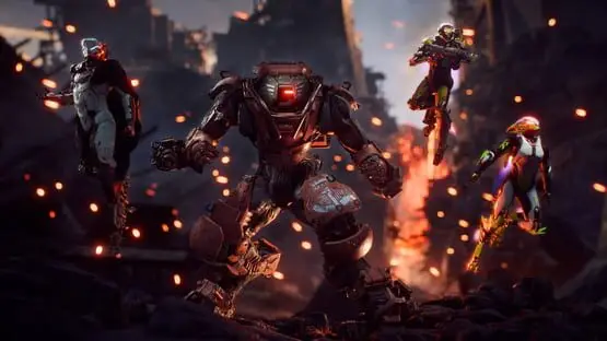 This contains a gameplay image of the game: Screenshot of Anthem: Legion of Dawn Edition