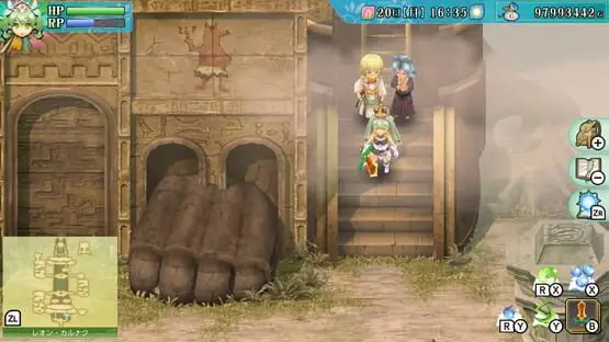 Ceci contient une image de gameplay du jeu : Capture d'écran de Rune Factory 4 Special