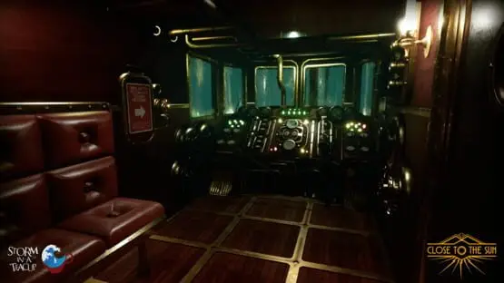 Esto contiene una imagen de juego de: Captura de pantalla de Close to the Sun