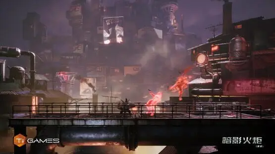 Isso contém uma imagem de jogabilidade do jogo:Captura de tela de F.I.S.T.: Forged In Shadow Torch